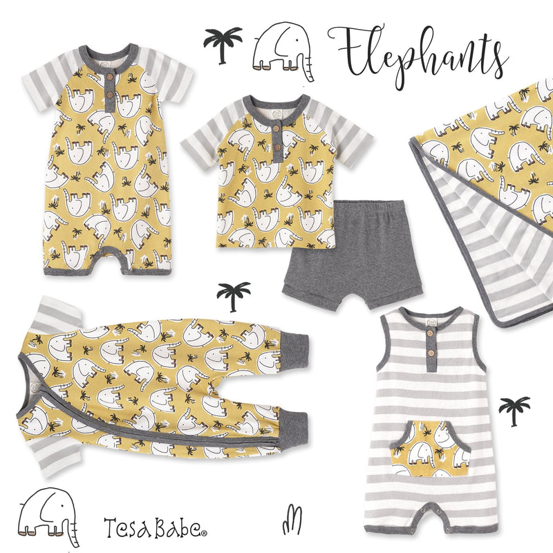 Tesa Babe Baby Unisex Gift Sets 3-Pc Gift Set Elephants