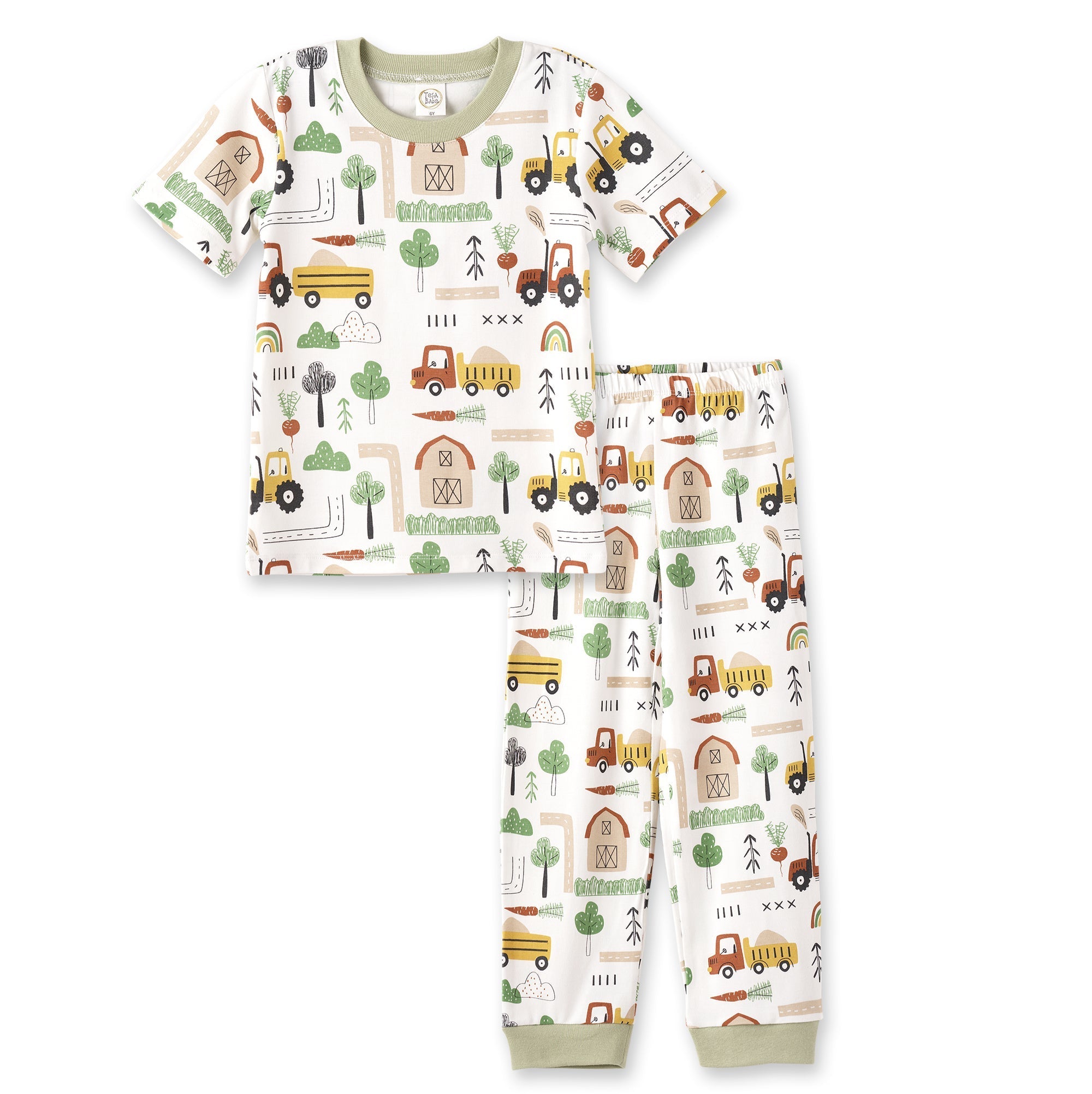 Farmers Market Bamboo Pajama Set 10Y 12Y Tesa Babe