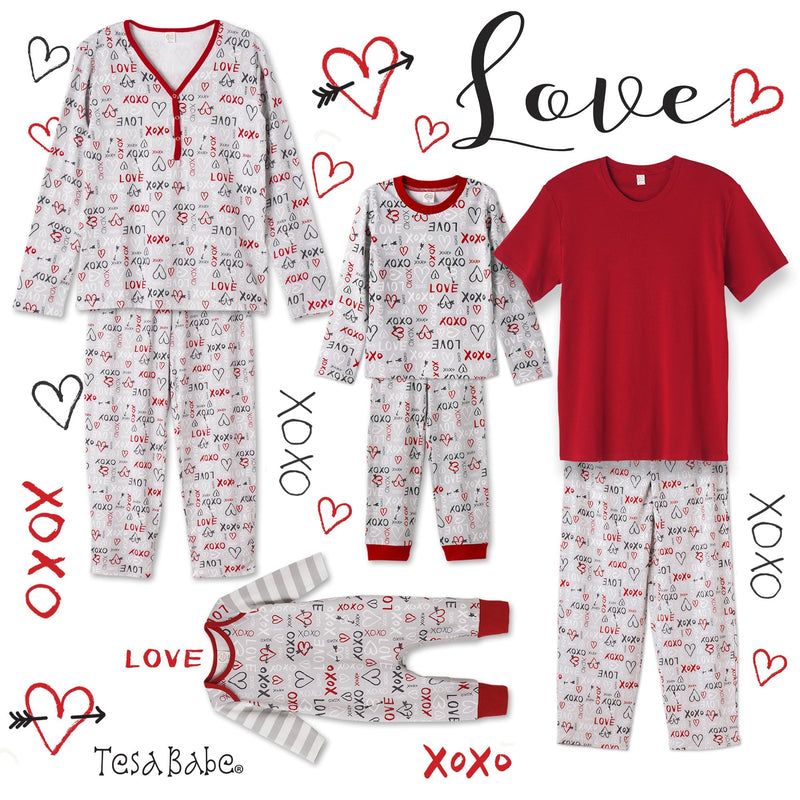 Tesa Babe Base Product LOVE Kid's Pajama Set