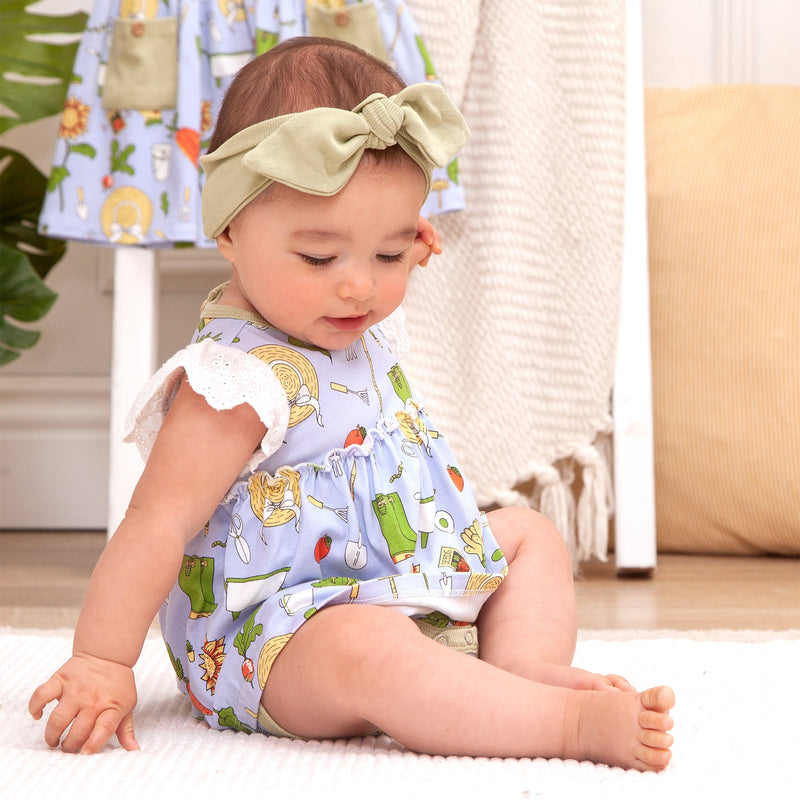 Tesa Babe Base Product Urban Garden Flutter Sleeve Skirted Bodysuit