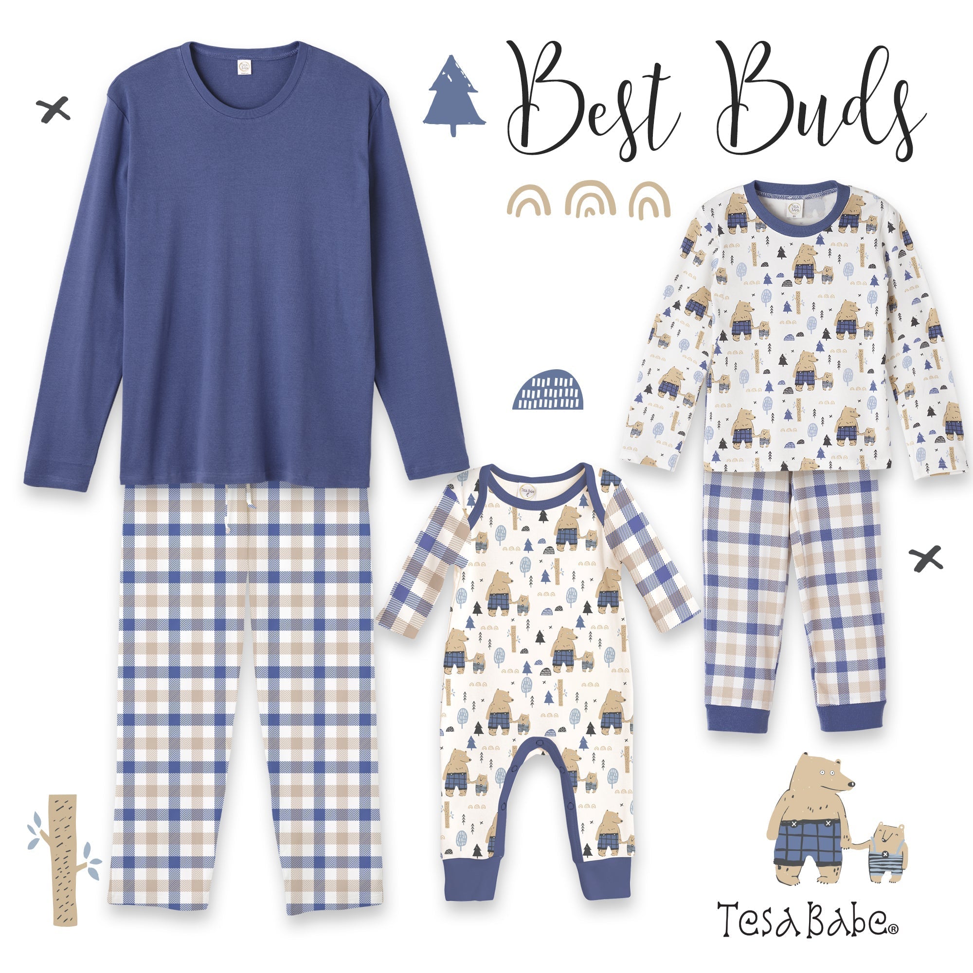 Moose Tracks Boy's Pajama Set – Tesa Babe