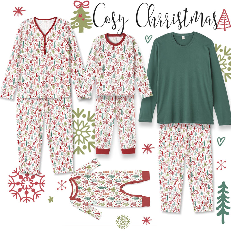 Tesa Babe Childrens Pajamas Cozy Christmas Kid's Pajama Set