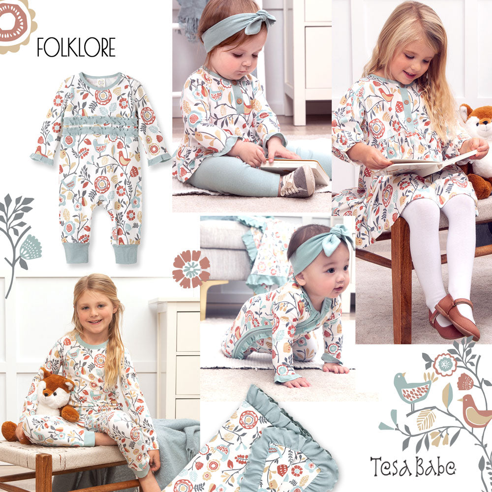 Tesa Babe Childrens Pajamas Folklore Kid's Pajama Set