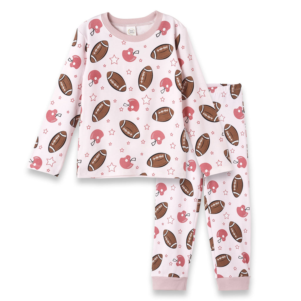 Tesa Babe Childrens Pajamas 18-24M Game Day Girl Kid's Pajama Set