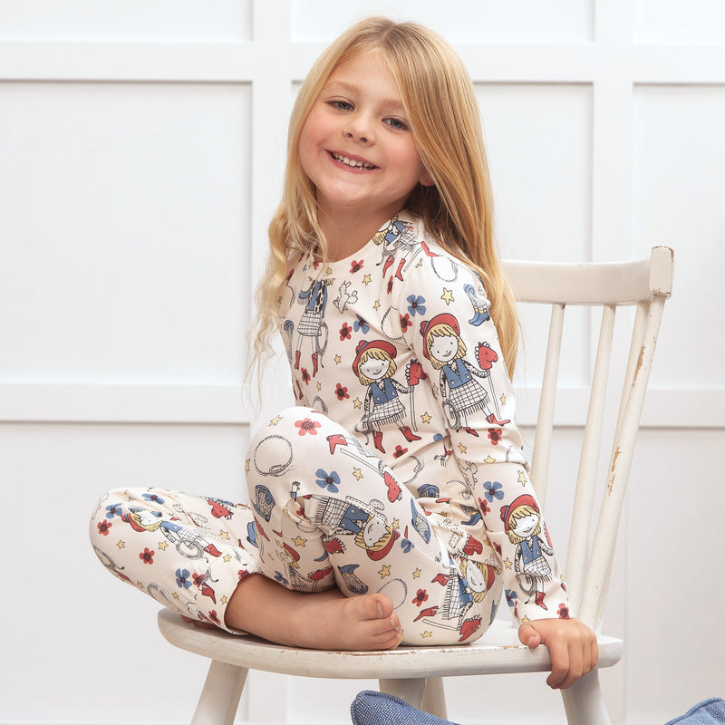 Tesa Babe Kid's Pajama Set Annie Oakley Kid's Pajama Set
